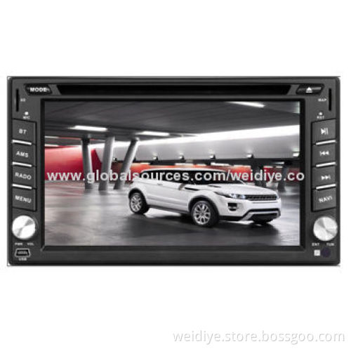 In-dash 7-inch Car Stereo Radio with Car Rear-view Camera, Supports GPS, TV Function and Mirror-linkNew